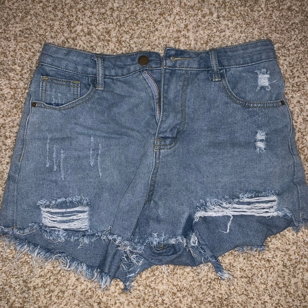 SHEIN denim shorts